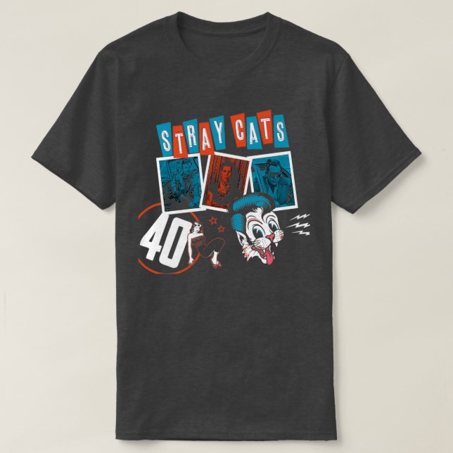 Camiseta Cat Stray (Frente do Design)