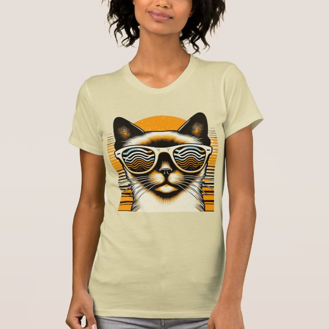 Camiseta Cat Sun (Frente)