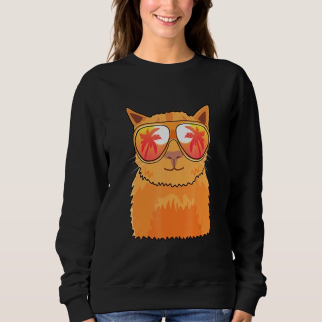 Camiseta Cat Sunglass Beach Summer Party Kitty Cat (Frente)