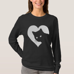 Camiseta Cat T Que Adora Gatos Engraçados Por Mulheres Meni