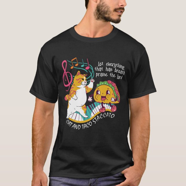 CAMISETA CAT TACO STACCATO (Frente)