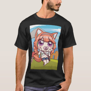 Camiseta Cat Takanashi Kiara no FGO April Fools Style
