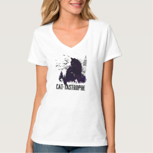 Camiseta Cat-tastrophe - Uma Tale Gótica.w