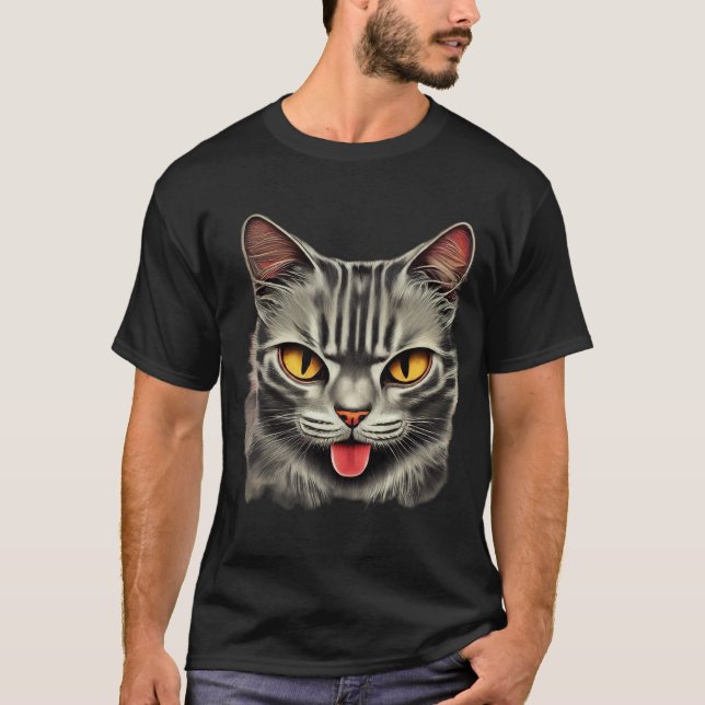 Camiseta Cat Tee (Frente)