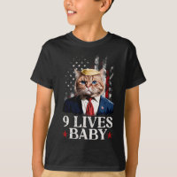 Cat Trump 9 Lives Baby Trump 2024 Win Victory Winn