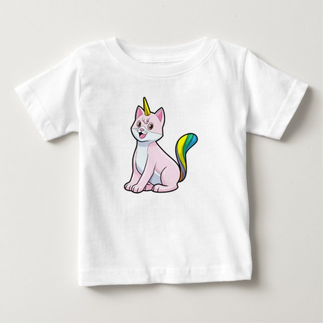 Camiseta Cat Unicorn (Frente)