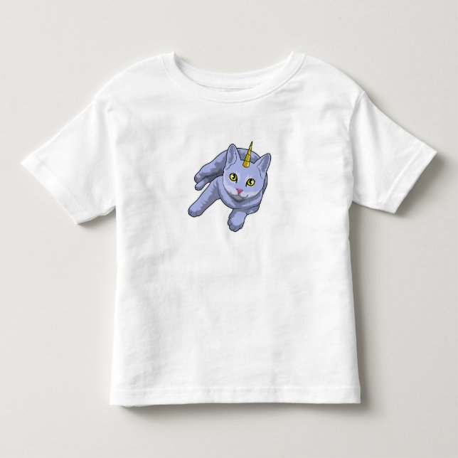 Camiseta Cat Unicorn (Frente)