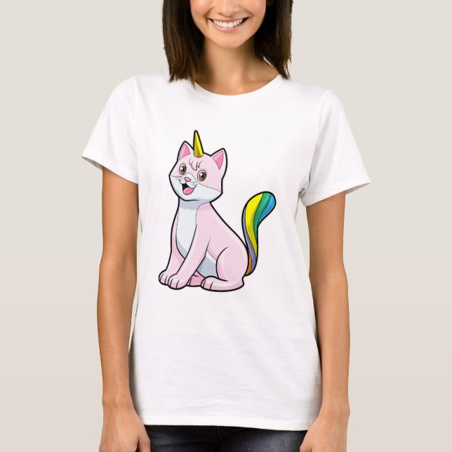 Camiseta Cat Unicorn (Frente)