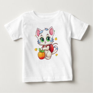 Camiseta Cat Vai Para A Escola 85241