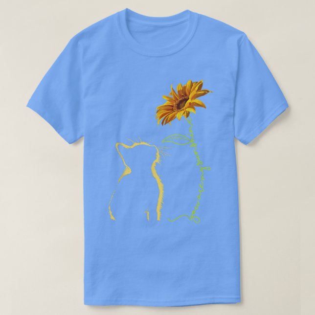 Camiseta Cat, Você É Meu Gatos De Sol (Frente do Design)