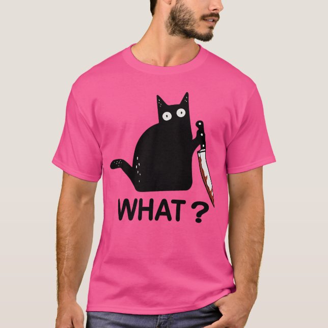 Camiseta Cat What boy (Frente)