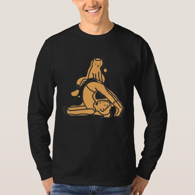 Camiseta Cat Yoga 33 (Frente)