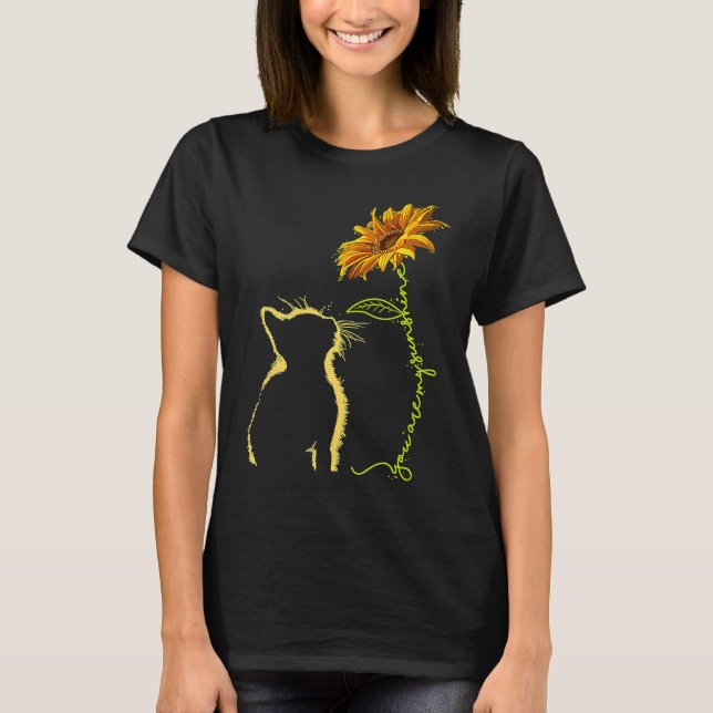 Camiseta Cat You Are My Sunshine  Cats (Frente)