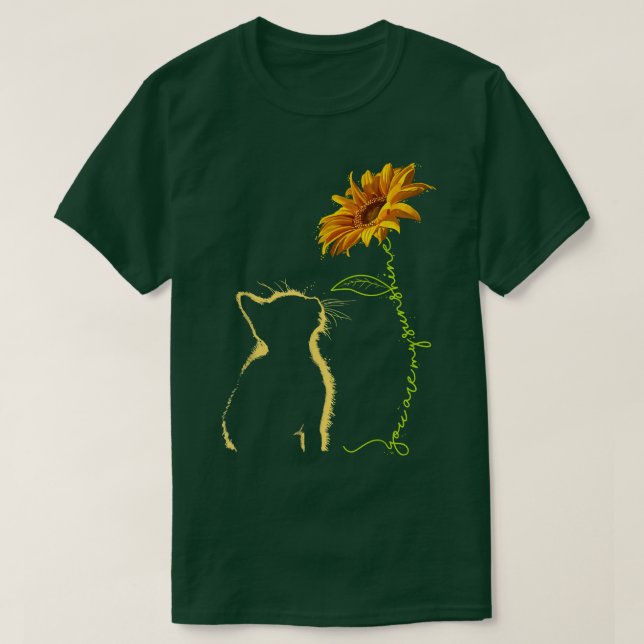 Camiseta Cat You Are My Sunshine Cats  (Frente do Design)