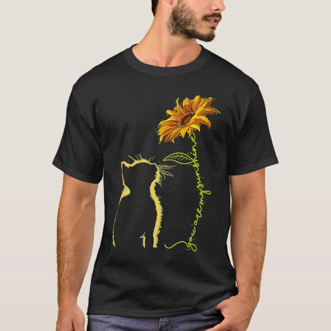 Camiseta Cat You Are My Sunshine  Cats (Frente)