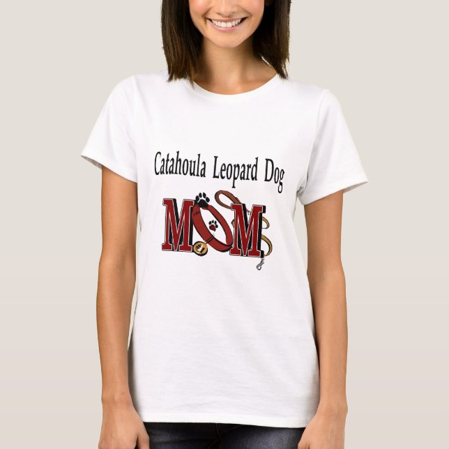 Camiseta Catahoula Leopard Dog MOM (Frente)