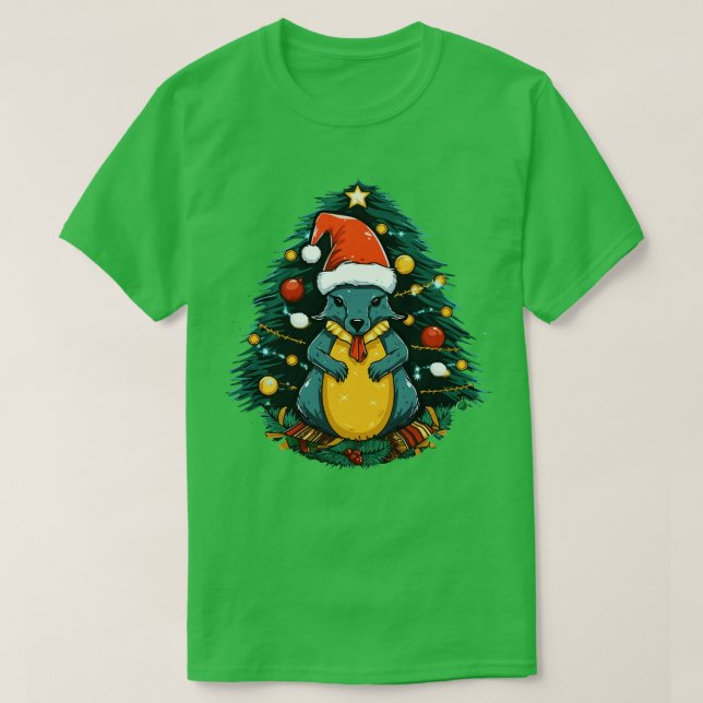 Camiseta Catálogo de Coloração de Kangaroo (Frente do Design)