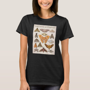 Camiseta Catálogo de Mariposa Borboleta Sarcástica