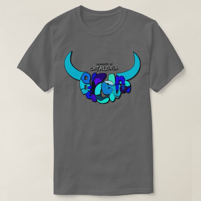 Camiseta Catalunha de Barcelona (Frente do Design)