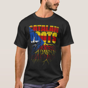 Camiseta Catalunha Raiz Catalunha Bandeira Patrimônio da Ca