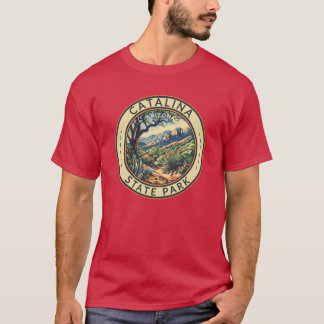 Camiseta Catalunha State Park Arizona Viagem Crachá