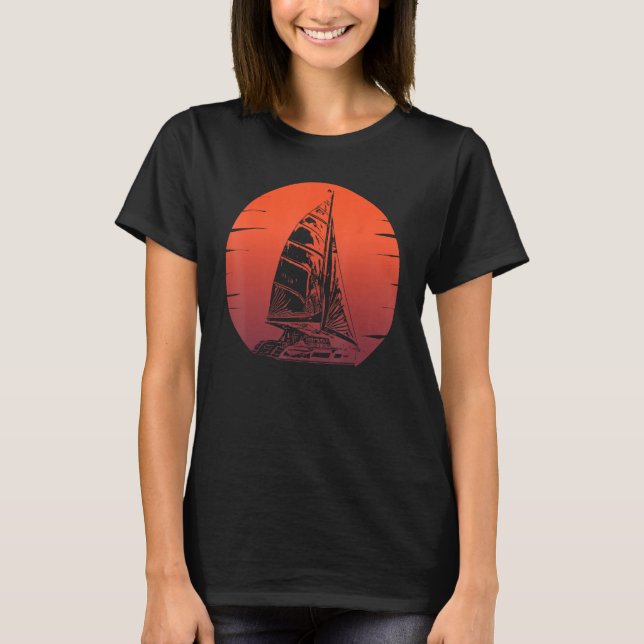 Camiseta Catamaran Boat Sailing 5 (Frente)