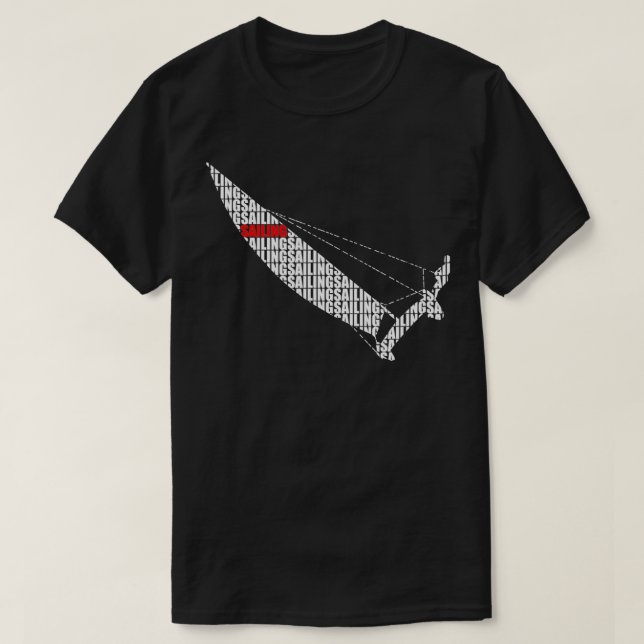 Camiseta Catamaran feito de SAILING (Frente do Design)