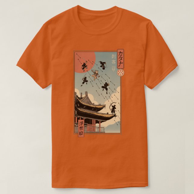 Camiseta Catana Fight in Edo (Frente do Design)