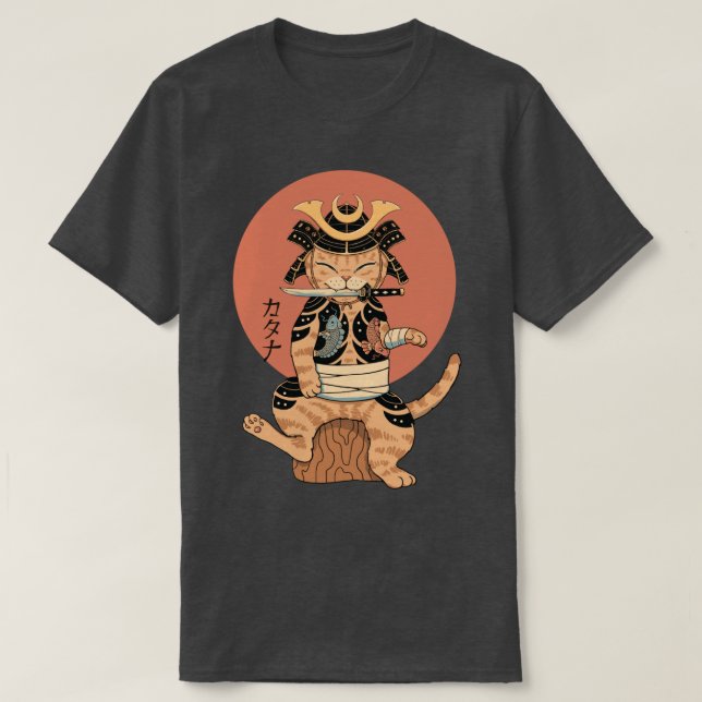 Camiseta Catana Samurai (Frente do Design)