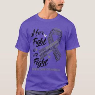 Camiseta Cataratas Congênitas Sensibilização Sua Luta é o n