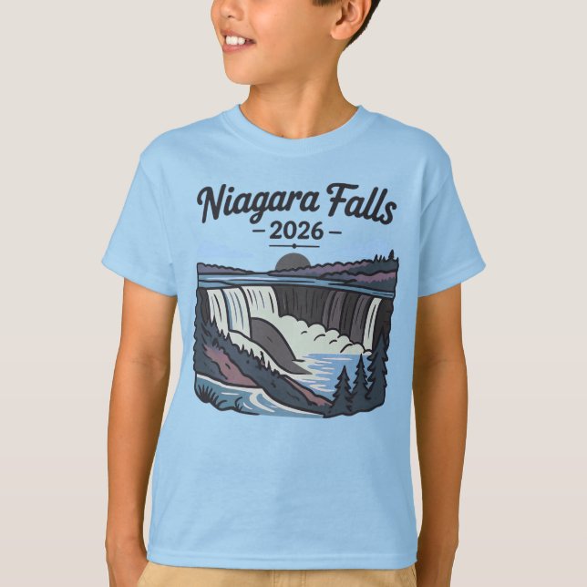 Camiseta Cataratas do Niágara Canadá (Frente)