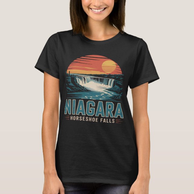 Camiseta cataratas do niagara CANADÁ (Frente)