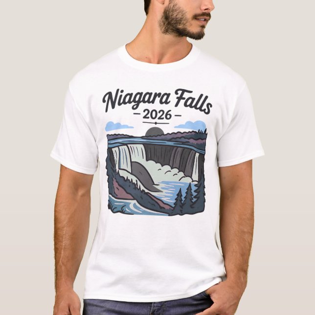 Camiseta Cataratas do Niágara Canadá (Frente)