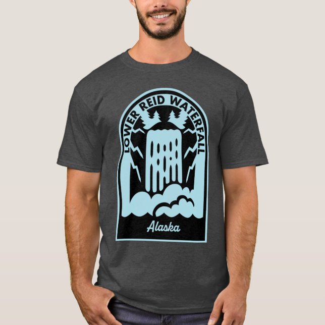 Camiseta Cataratas Lower Reid Alasca (Frente)