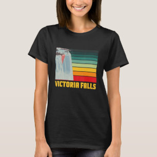 Camiseta Cataratas Vitória Zimbábue Cachoeira Lembrança Áfr