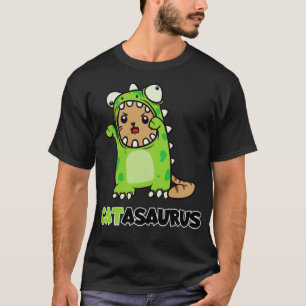 Camiseta Catasaurus Cat Dino Costume Dinossauro