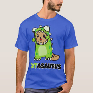 Camiseta Catasaurus Cat Dino Costume Dinossauro