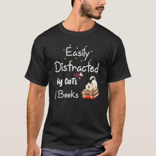 Camiseta Catástrofe e Livro, Facilmente Distraídos