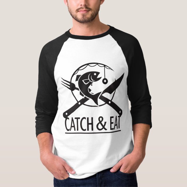 CAMISETA CATCH AND EAT2 (Frente)