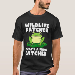 Camiseta Catcher de Rã Remendão de Vida Selvagem Catcher de