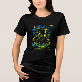 Camiseta Catchy & Trendent: Estilo de Rua Mundial Urso de T