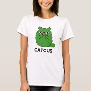 Camiseta Catcus Cute Cat Cactus Pun
