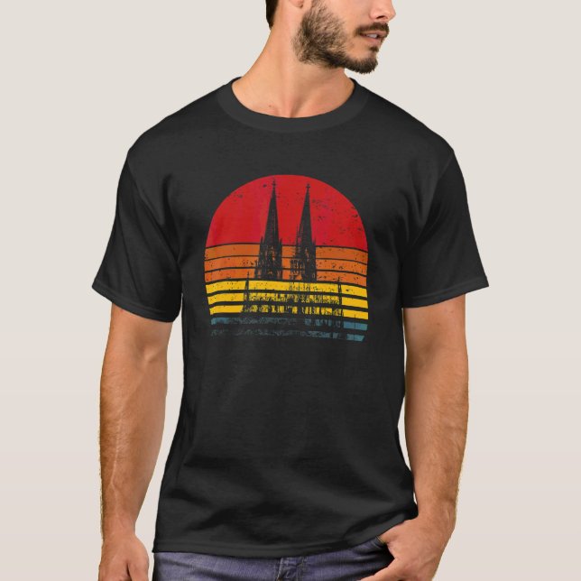Camiseta Catedral de Colônia (Frente)