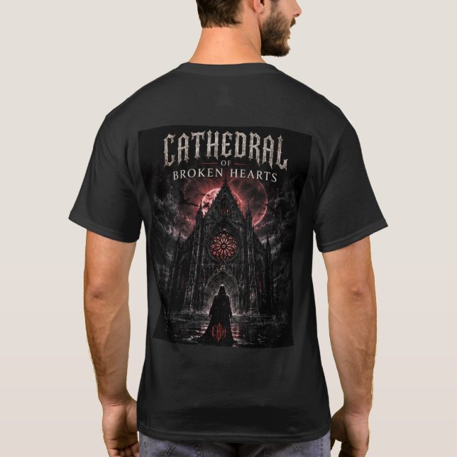 CAMISETA CATEDRAL DE CORAÇÕES PARTIDOS  (Verso)