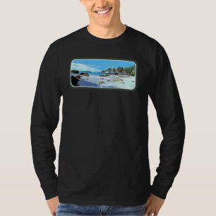 Camiseta Catedral de Coromandel Nova Zelândia Kiwi Beach K