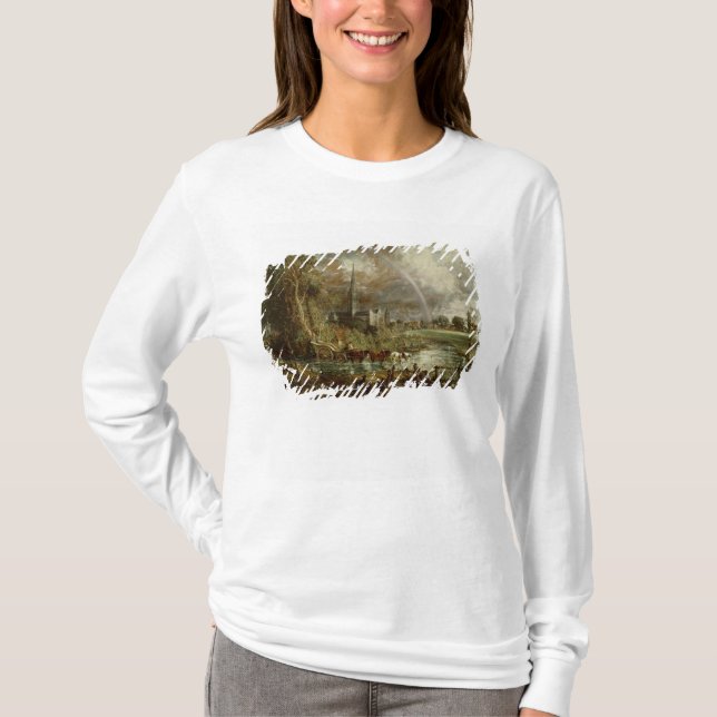 Camiseta Catedral de John Constable | Salisbúria do (Frente)