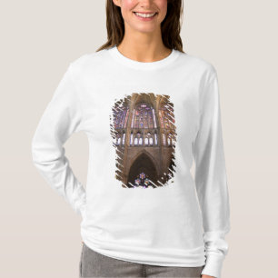 Camiseta Catedral de Leão, janelas de vitral interior