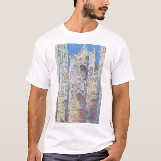Camiseta Catedral de Rouen (Luz do Sol), Monet (Frente)