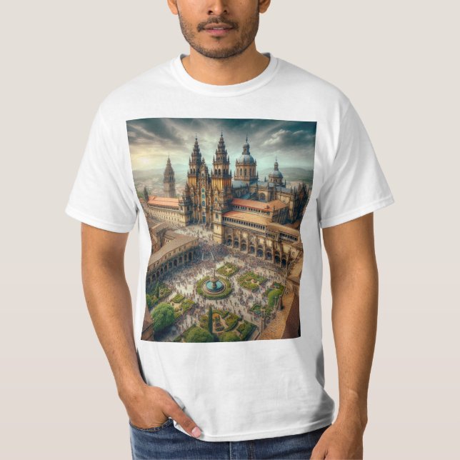 Camiseta Catedral de Santiago (Frente)