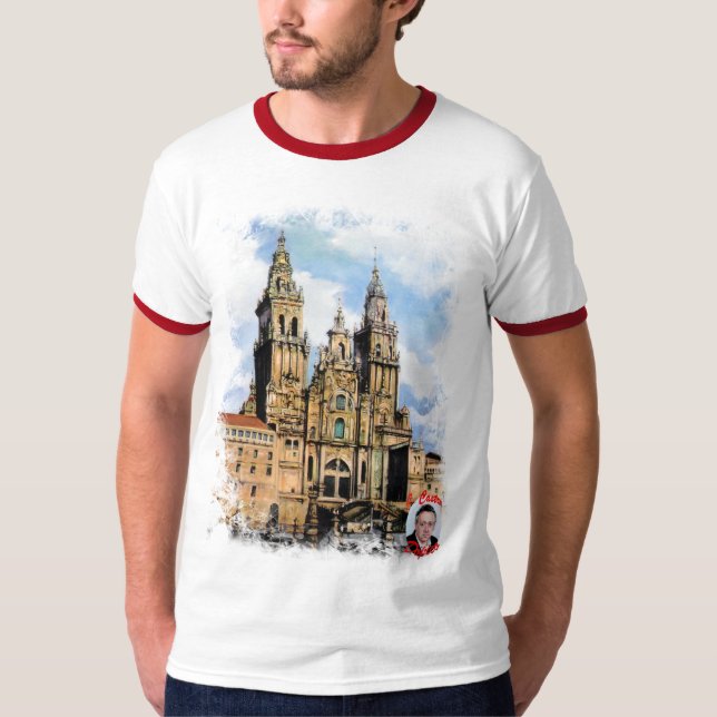 Camiseta Catedral de Santiago de Compostela (Frente)